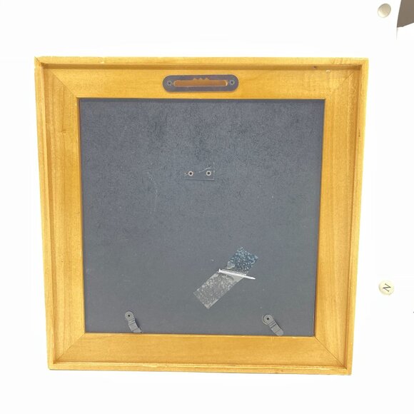 vintage framed chinese hand embroidered art with birds & roses on white silk - Picture 6 of 6